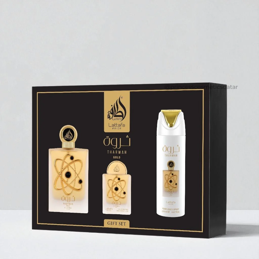 THARWAH GOLD GIFTSET - طقم هدايا ثروة ذهبي